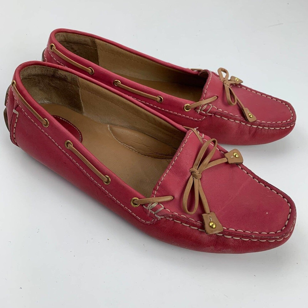 Clarks Artisan Slip On Womens Loafer Shoes Size 8 M Pink 66612
